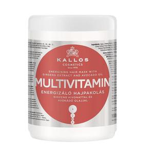 Kallos Multivitamin Energising Hair Mask With Ginsegn Extract multiwitaminowa energizujca maska do wosw z ekstraktem ginsegna i olejem avokado 1000ml (P1) - 2875471844