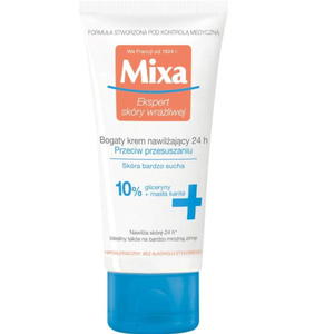 MIXA Bogaty krem nawilajcy 24 h przeciw przesuszaniu 50ml (P1) - 2875471964