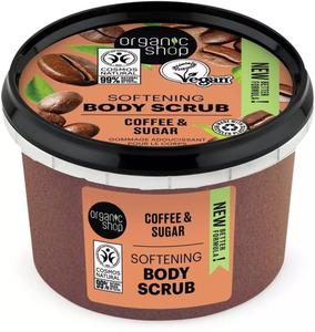 Organic Shop Organic Coffee Sugar Body Scrub peeling do ciaa na bazie oleju z kawy i naturalnego cukru 250ml (P1) - 2875472047