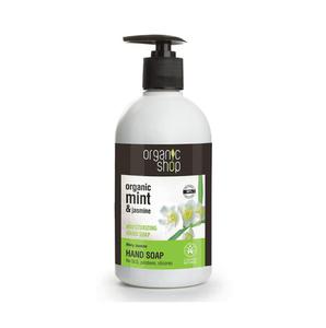 Organic Shop Organic Mint Jasmine Moisturizing Hand Soap nawilajce mydo do rk 500ml (P1) - 2875472054