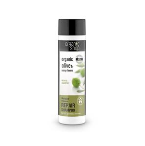 Organic Shop Organic Olive Orange Flowers Repair Shampoo rewitalizujcy szampon do wosw 280ml (P1) - 2875472055