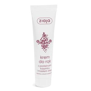 Ziaja Krem do rk z proteinami kaszmiru i masem shea 100ml (P1) - 2875472217