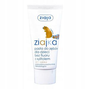 Ziaja Ziajka pasta do zbw dla dzieci bez fluoru z xylitolem 50ml (P1) - 2875472320