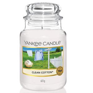 Yankee Candle wieca zapachowa duy sj Clean Cotton - 2875472451