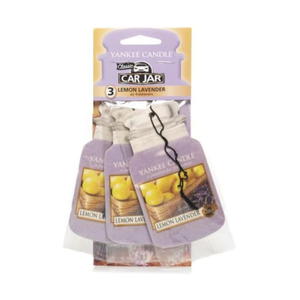 Yankee Candle Car Jar Bonus Pack zestaw zapachw samochodowych Lemon Lavender 3sztuki (P1) - 2875472454