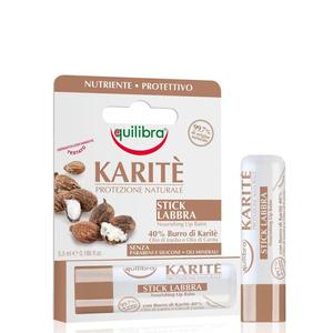 Equilibra Karite Nourishing Lip Balm balsam do ust z masem Shea 5.5ml (P1) - 2875473609