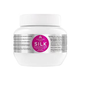 Kallos Silk Hair Mask With Olive Oil And Silk Protein jedwabna maska do wosw z proteinami oliwy z oliwek i jedwabiu 275ml (P1) - 2875473630