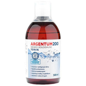 Aura Herbals Argentum 200 tonik do twarzy 25PPM Srebro Koloidalne 500ml (P1) - 2875473712