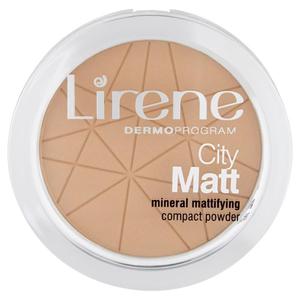 Lirene City Matt Mineral Mattifying Compact Powder mineralny puder matujcy 03 Beowy 9g (P1) - 2875474295