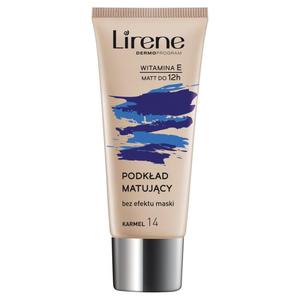 Lirene Nature Matte podkad matujcy do twarzy 14 Karmel 30ml (P1) - 2875474300