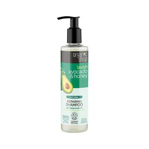 Organic Shop Natural Repairing Shampoo naturalny regenerujcy szampon do wosw Avocado Honey 280ml (P1) - 2875474899