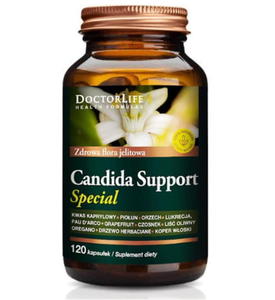 Doctor Life Candida Support Special zdrowa flora jelitowa suplement diety 120 kapsuek (P1) - 2875475656