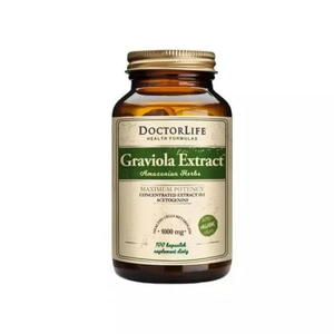 Doctor Life Graviola Extract wycig z grawioli 4500mg suplement diety 100 kapsuek (P1) - 2875475673