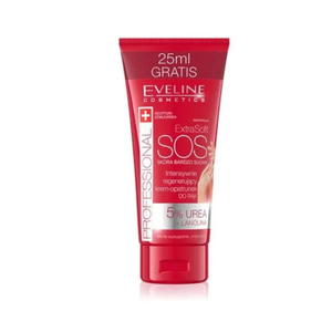 Eveline Cosmetics Extra Soft SOS intensywnie regenerujcy krem-opatrunek do rk 5% urea + lanolina 100ml (P1) - 2875475901