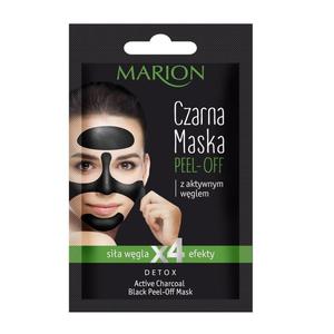 Marion Detox Peel-Off Mask czarna maska z aktywnym wglem 6g (P1) - 2875475987