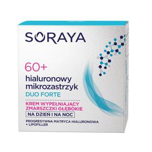 Soraya Hialuronowy Mikrozastrzyk Duo Forte 60+ krem wypeniajcy zmarszczki gbokie na dzie i na noc 50ml (P1) - 2875476036