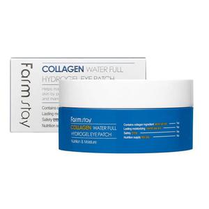 FarmStay Collagen Water Full Hydrogel Eye Patch kolagenowe hydroelowe patki pod oczy 60szt (P1) - 2875477421