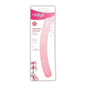 KillyS Japanese Nail Care pilnik do paznokci banan 180/240 Rowy (P1) - 2875477431