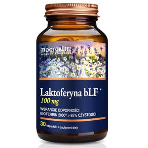 Doctor Life Laktoferyna bLF 100mg suplement diety wspomagajcy odporno 30 kapsuek (P1) - 2875478386