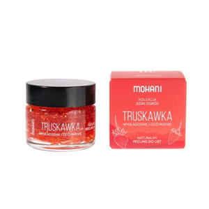 Mohani Wygadzajco-odywczy peeling do ust Truskawka 15ml (P1) - 2875478752