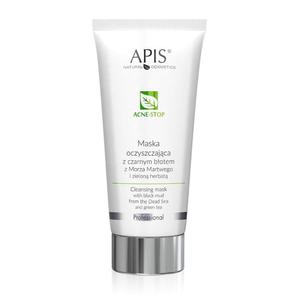 Apis Acne-Stop maska oczyszczajca z czarnym botem z Morza Martwego i zielon herbat 200ml (P1) - 2875478821