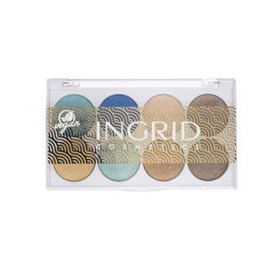 Ingrid Bali Eyeshadow Palette paleta cieni do powiek Blue Lagoon 9.5g (P1) - 2875479034