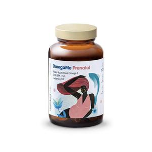 HealthLabs OmegaMe Prenatal kwasy tuszczowe Omega 3 DHA i EPA z ryb z witamin D3 suplement diety 60 kapsuek (P1) - 2875479543