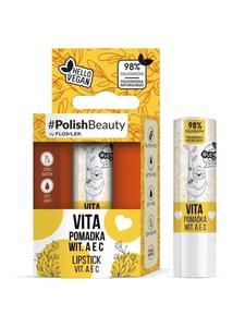 Floslek Vege Lip Care Vita wegaska pomadka do ust Witaminy A E C 4.1g (P1) - 2875480014