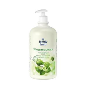 Soraya Family Fresh Wiosenny Deszcz rewitalizujcy kremowy el pod prysznic z pompk 1000ml (P1) - 2875480504