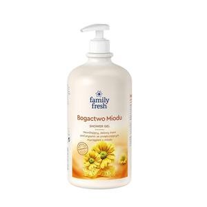 Soraya Family Fresh Bogactwo Miodu nawilajcy kremowy el pod prysznic z pompk 1000ml (P1) - 2875480509