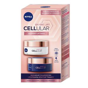 Nivea Zestaw Cellular Expert Lift SPF30 krem przeciwstarzeniowy dzie 50ml + krem przeciwstarzeniowy noc 50ml (P1) - 2875481159