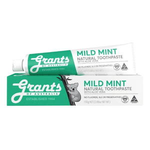 Grants of Australia Mild Mint Natural Toothpaste naturalna agodzca pasta do zbw bez fluoru 110g (P1) - 2875481830