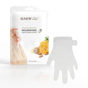 SunewMed+ Nourishing Hand Cream Mask nawilajca maska do doni w formie rkawiczek Migda i Mleczko Pszczele (P1) - 2875482439