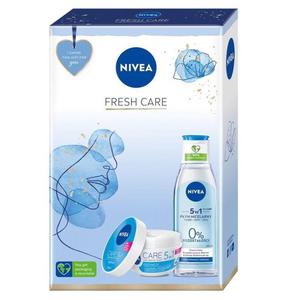 Nivea Fresh Care zestaw lekki odywczy krem do twarzy 5w1 100ml + pielgnujcy pyn micelarny 200ml (P1) - 2875482596