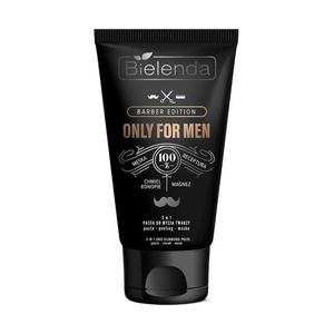 Bielenda Only For Men Barber Edition pasta do mycia twarzy 3w1 pasta-peeling-maska 150g (P1) - 2875483345