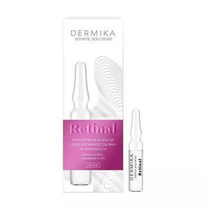 Dermika Esthetic Solutions Retinal intensywna kuracja przeciwzmarszczkowa w ampukach na noc 7x2ml (P1) - 2875483351