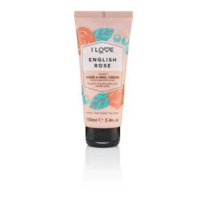 I Love Scented Hand Nail Cream nawilajcy krem do doni i paznokci English Rose 100ml (P1) - 2875483579