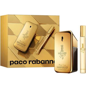 Paco Rabanne 1 Million Men zestaw EDT 50ml + miniatura EDT 10ml (M) (P1) - 2875483599