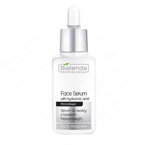 BIELENDA PROFESSIONAL Face Program Face Serum With Hyaluronic Acid serum do twarzy z kwasem hialuronowym 30ml (P1) - 2875484059