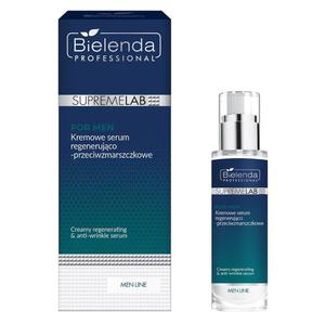 BIELENDA PROFESSIONAL Supremelab Men Line kremowe serum do twarzy regenerujco-przeciwzmarszczkowe 30ml (P1) - 2875484072