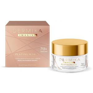 DERMIKA Imagine Platinum Skin ciekokrystaliczny krem przeciwzmarszczkowy 70+ Platyna + Peptydy 50ml (P1) - 2875484530