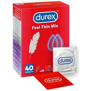 DUREX Feel Thin prezerwatywy lateksowe Mix 40 szt. (P1) - 2875484635