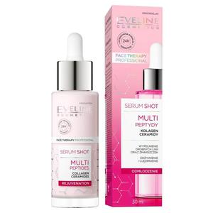 EVELINE Serum Shot Multipeptydy odmadzajca kuracja z multipeptydami na twarz, szyj i dekolt 30ml (P1) - 2875484877