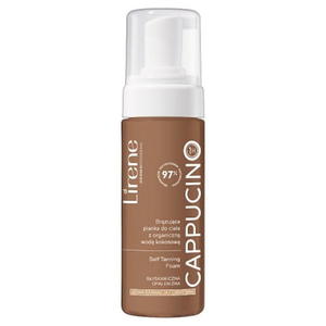 LIRENE Self Tanning Foam brzujca pianka do ciaa z organiczn wod kokosow Cappucino 150ml (P1) - 2875485985