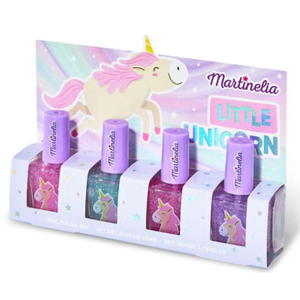 MARTINELIA SET Little Unicorn Nail Polish zestaw lakierw do paznokci 4szt (P1) - 2875486209