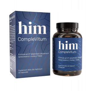 NOBLE HEALTH Him CompleVitum suplement diety dla mczyzn 60 kapsuek (P1) - 2875486669