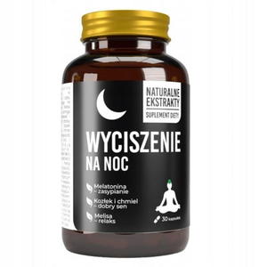 NOBLE HEALTH Wyciszenie na noc suplement diety 30 kapsuek (P1) - 2875486674