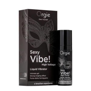 ORGIE Sexy Vibe! Liquid Vibrator High Voltage wibrujcy el stymulujcy 15ml (P1) - 2875486776