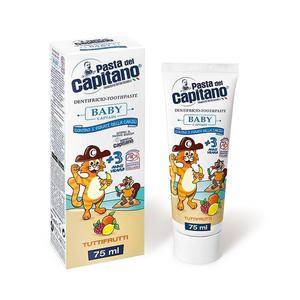 PASTA DEL CAPITANO Baby Capitan pasta do zbw dla dzieci powyej trzeciego roku ycia Wieloowocowy 75ml (P1) - 2875486846