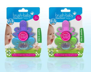 Gryzak do zbw bocznych Brush-Baby dla dzieci od 4 miesica - 2858730650